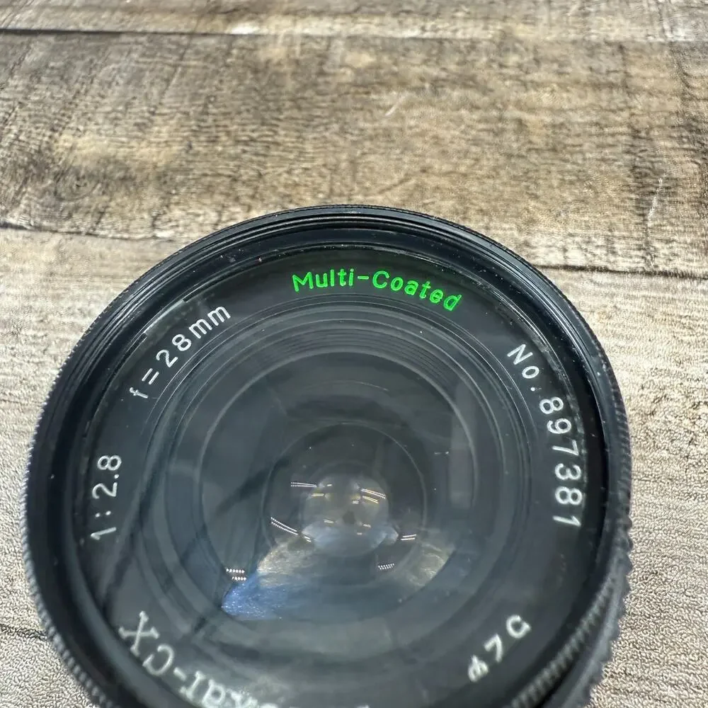 Marexar-CX Lens 28mm 1:2.8 Multicoated No 897381